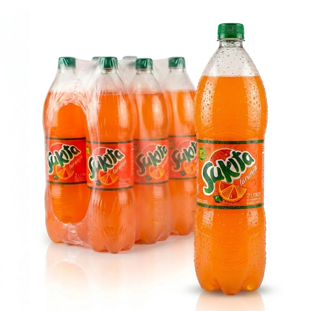 Sukita Laranja 2L (Pack com 6 Garrafas)