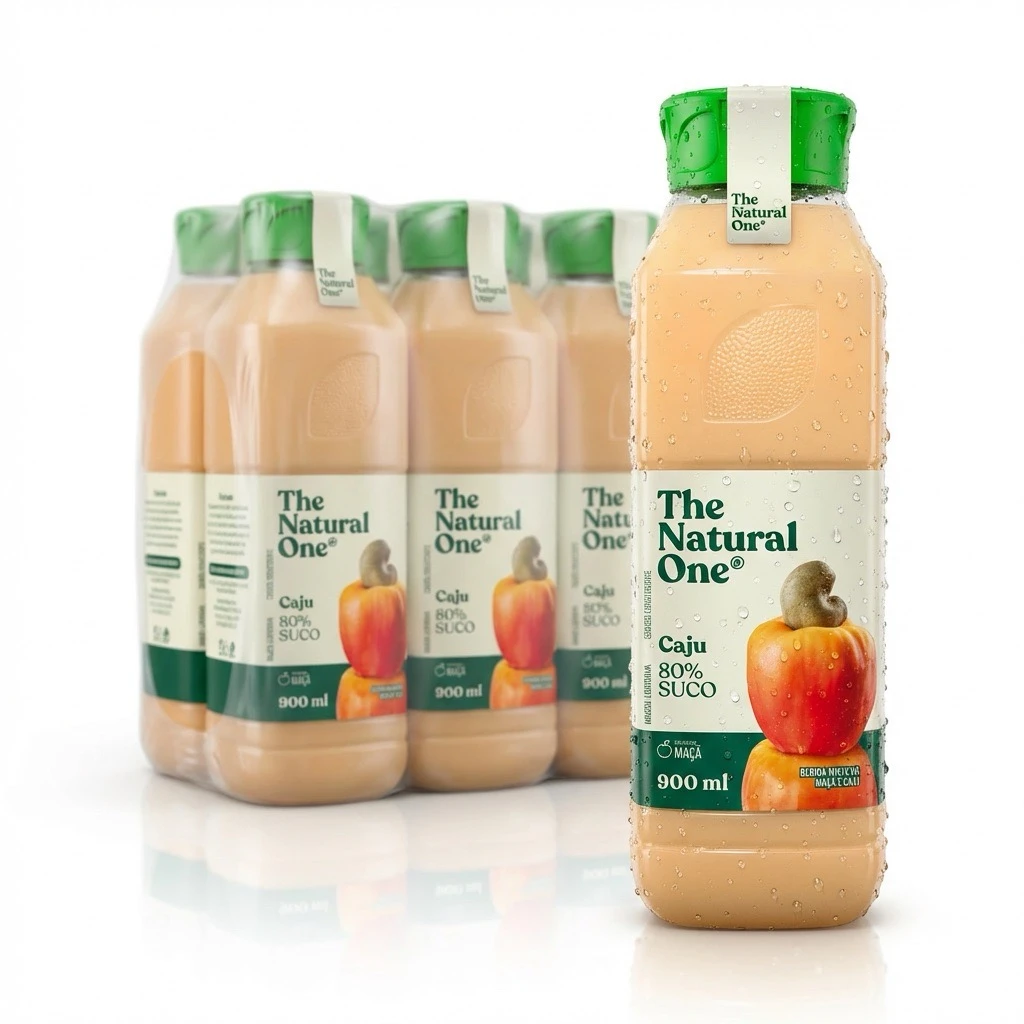 Suco de Caju Natural One 900ml (Pack com 6 Unidades)