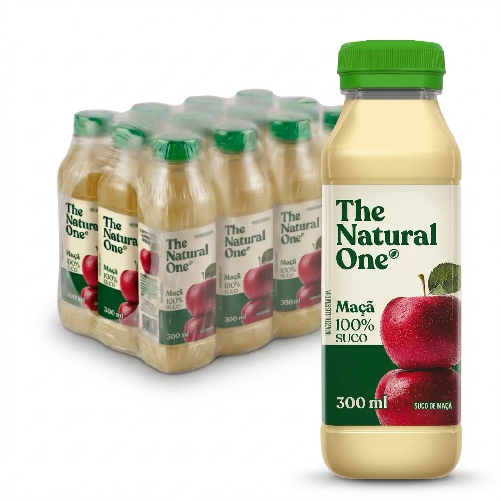 Suco de Maçã Natural One 300ml (Pack com 12 Unidades)