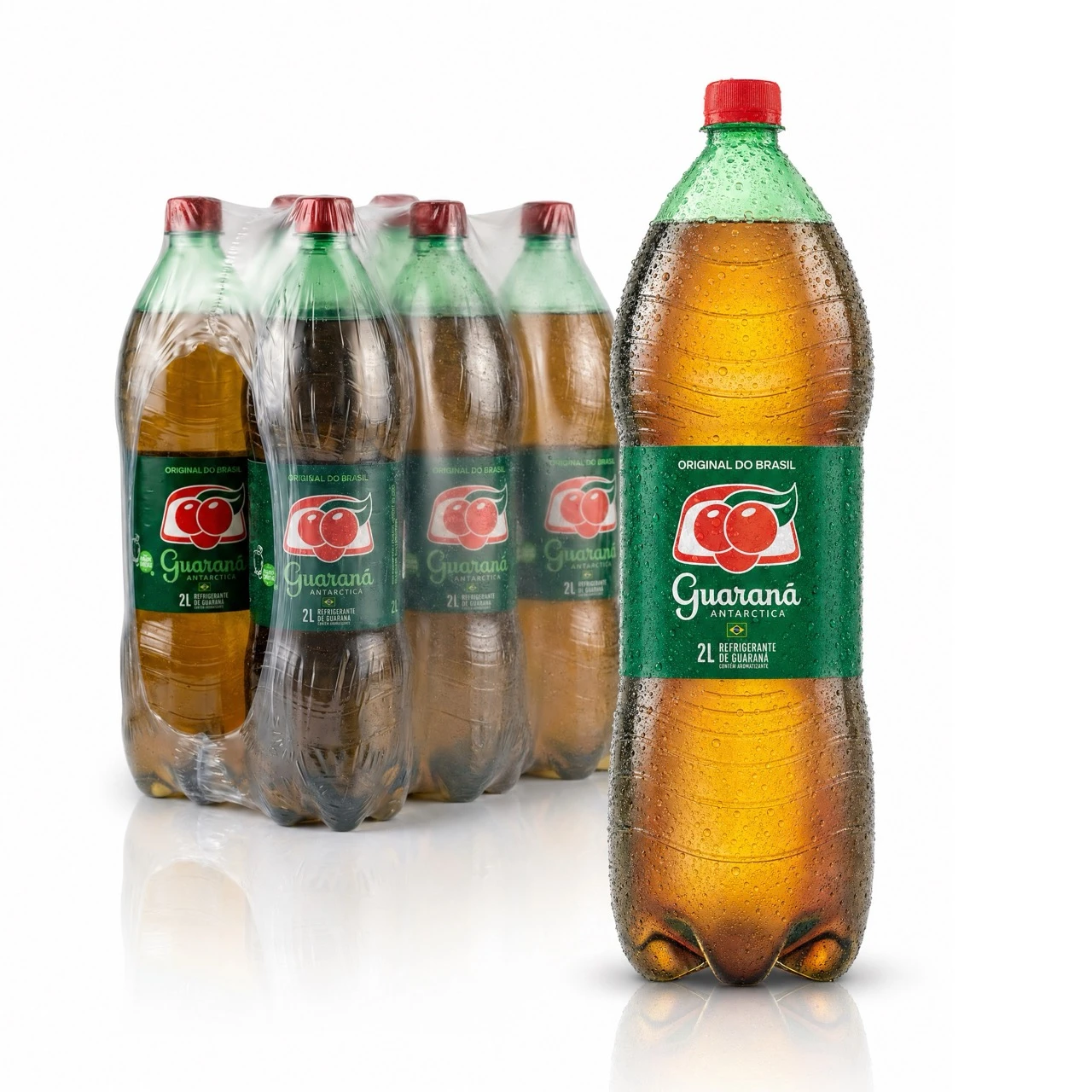 Guaraná Antarctica Tradicional 2L (Pack com 6 Garrafas)