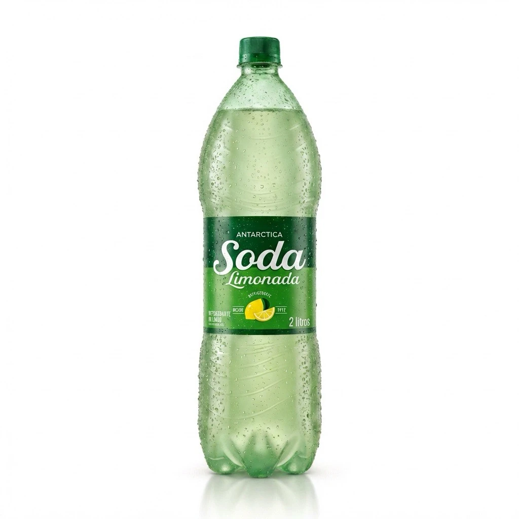 Soda Antarctica Limão 2L (Unitário)