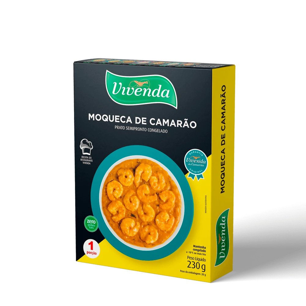 Moqueca de Camarão Vivenda do Camarão 230g