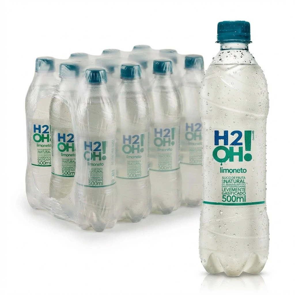 H2OH Limoneto Pack com 12 Garrafas Pet de 500ml