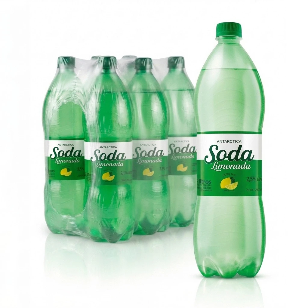 Soda Antarctica Zero 2L (Pack com 6 Garrafas)