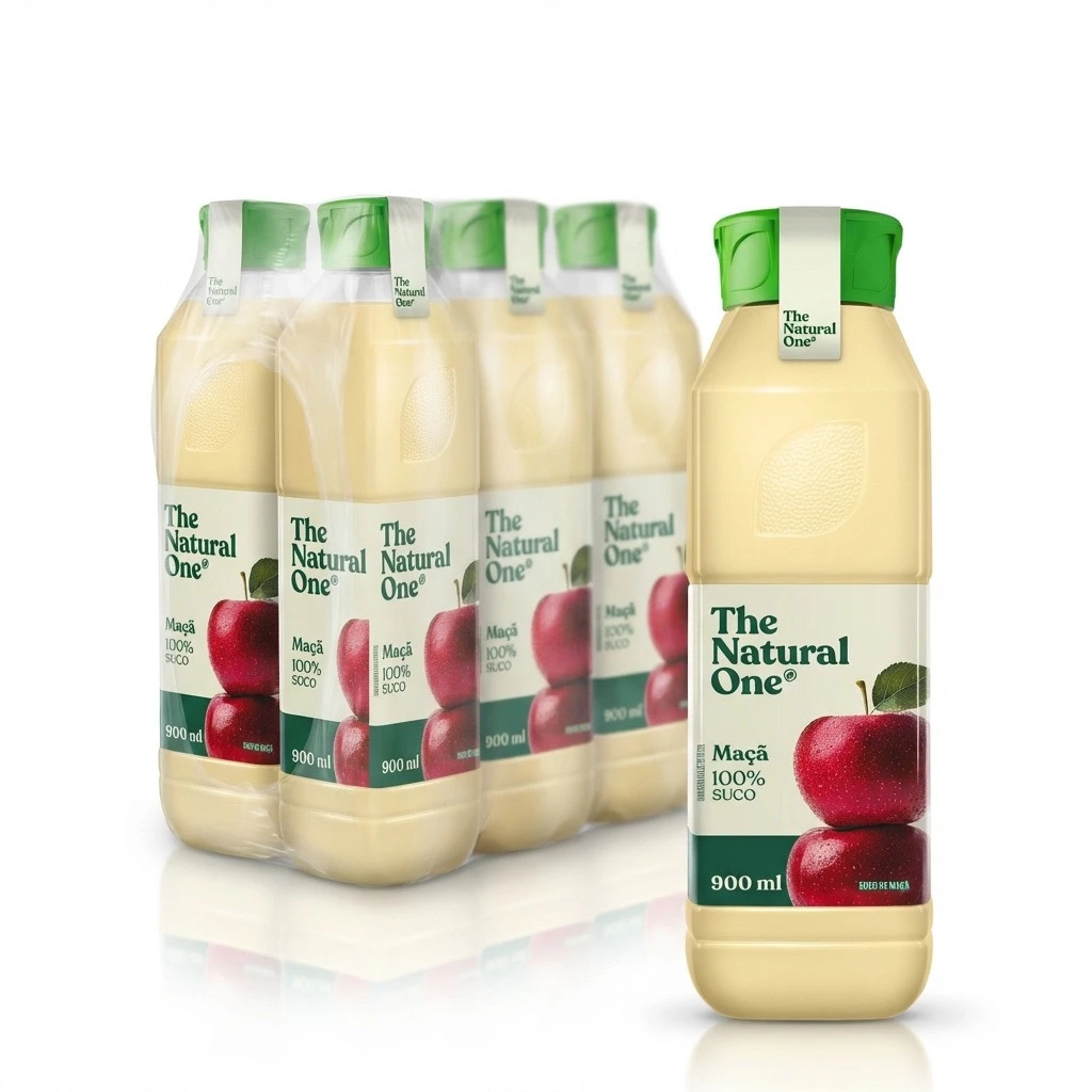 Suco de Maçã Natural One 900ml (Pack com 6 Unidades)