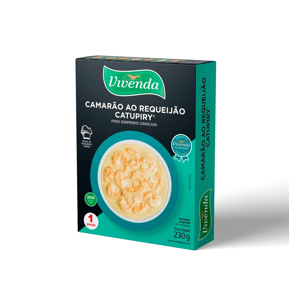 Camarão com Catupiry Vivenda do Camarão 230g
